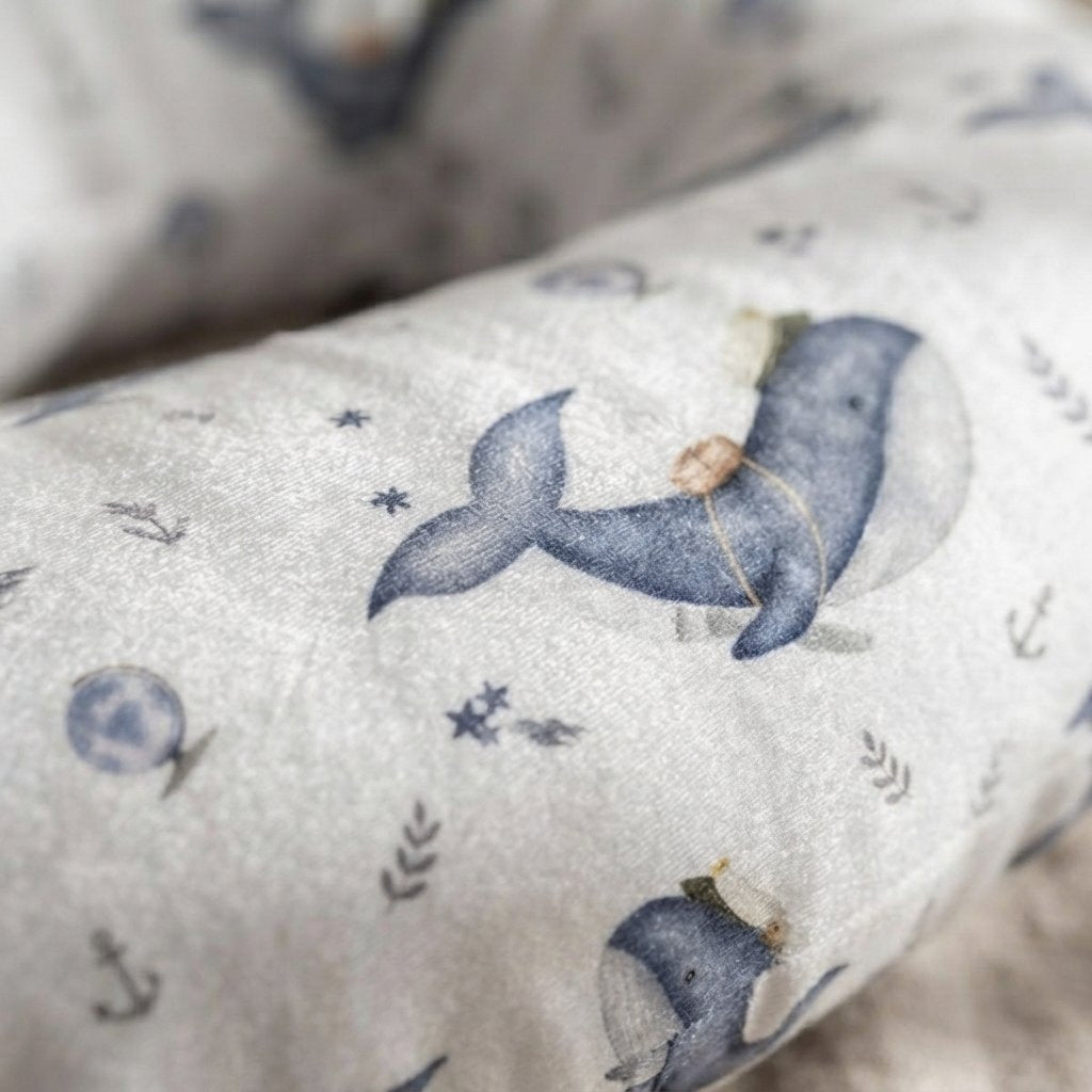 Nursing Pillow with Curved Arm Support