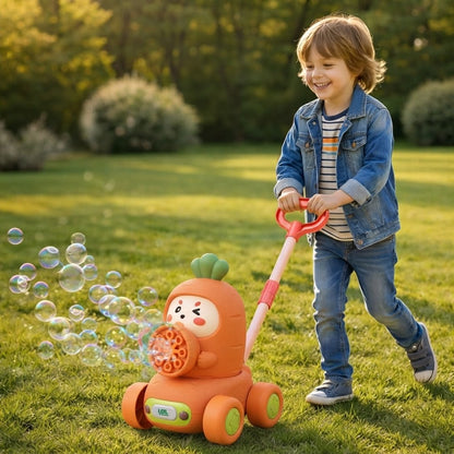 Kids Bubble Push Toy with LED Lights, USB Rechargeable