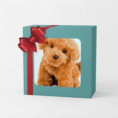 Interactive Plush Puppy Toy with Walking, Tail Wagging and Barking