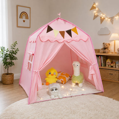 Kids Canopy Play Tent with Fibreglass Rods
