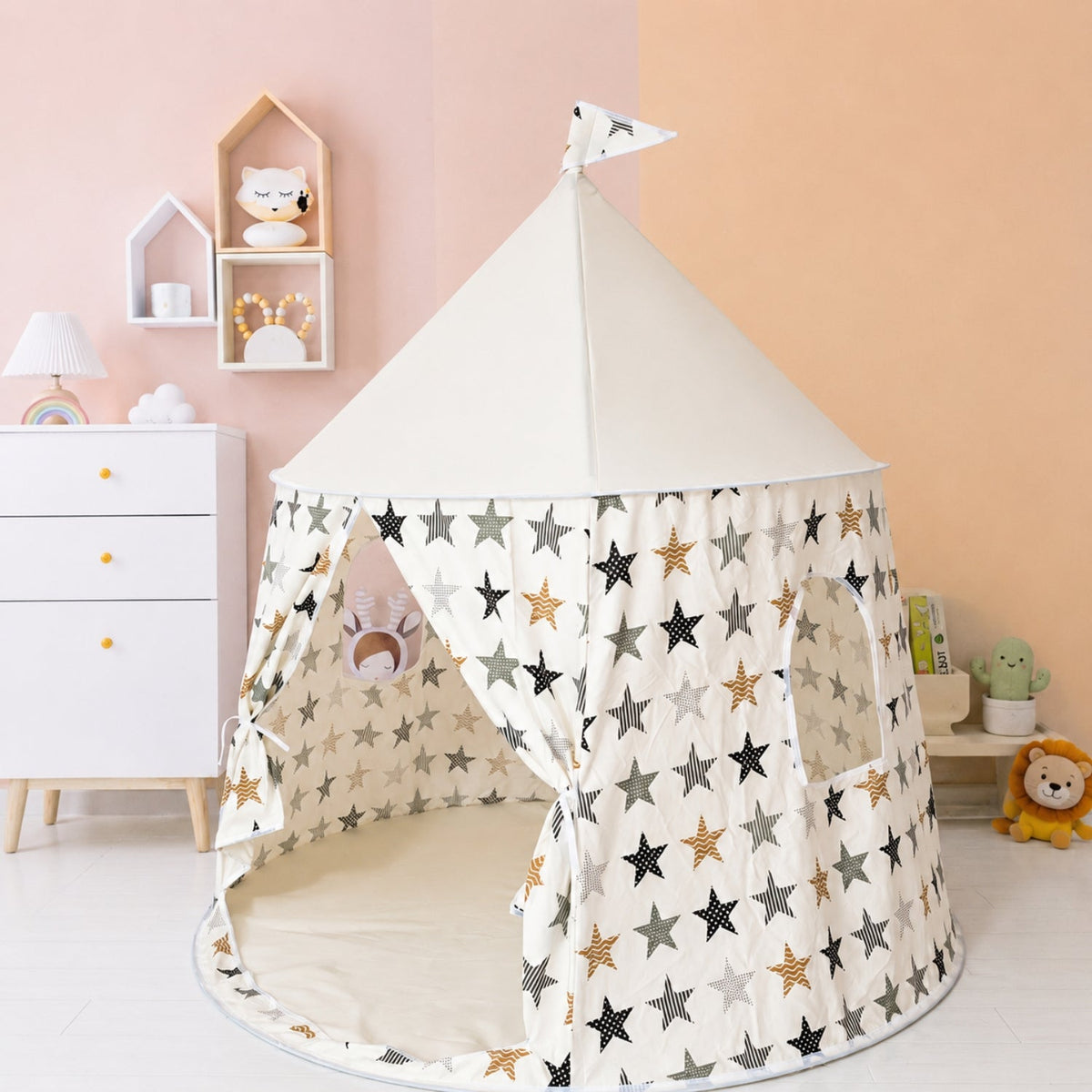 Kids Indoor Teepee Play Tent