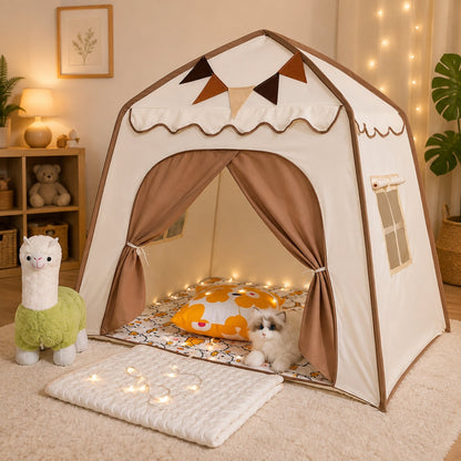 Kids Canopy Play Tent with Fibreglass Rods