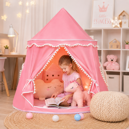 Kids Indoor Teepee Play Tent