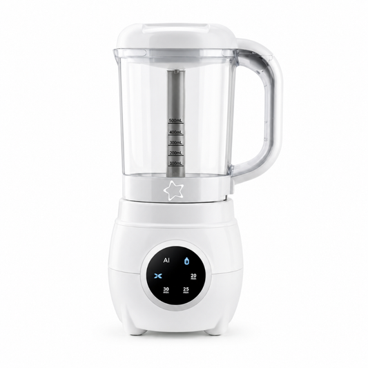 Baby Food Maker with Steam and Blend Functions, Gray