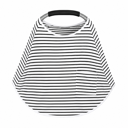 Stretch Cotton Blend Nursing Cover with 360° Coverage