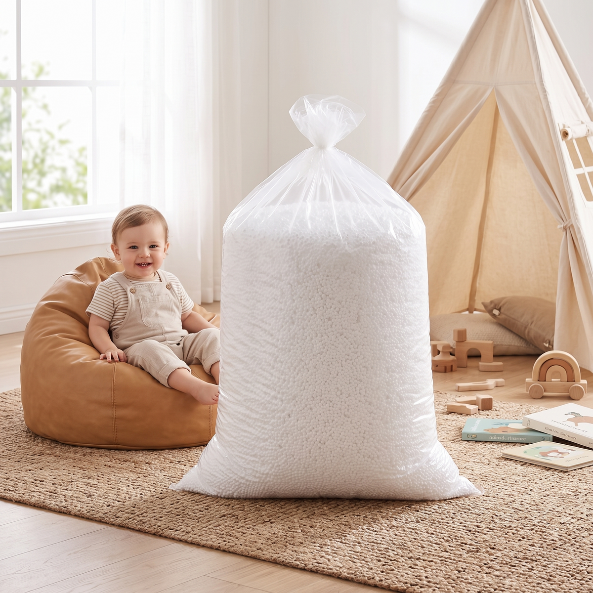 Bean Bag Refill Beads in EPP, 200 Liters