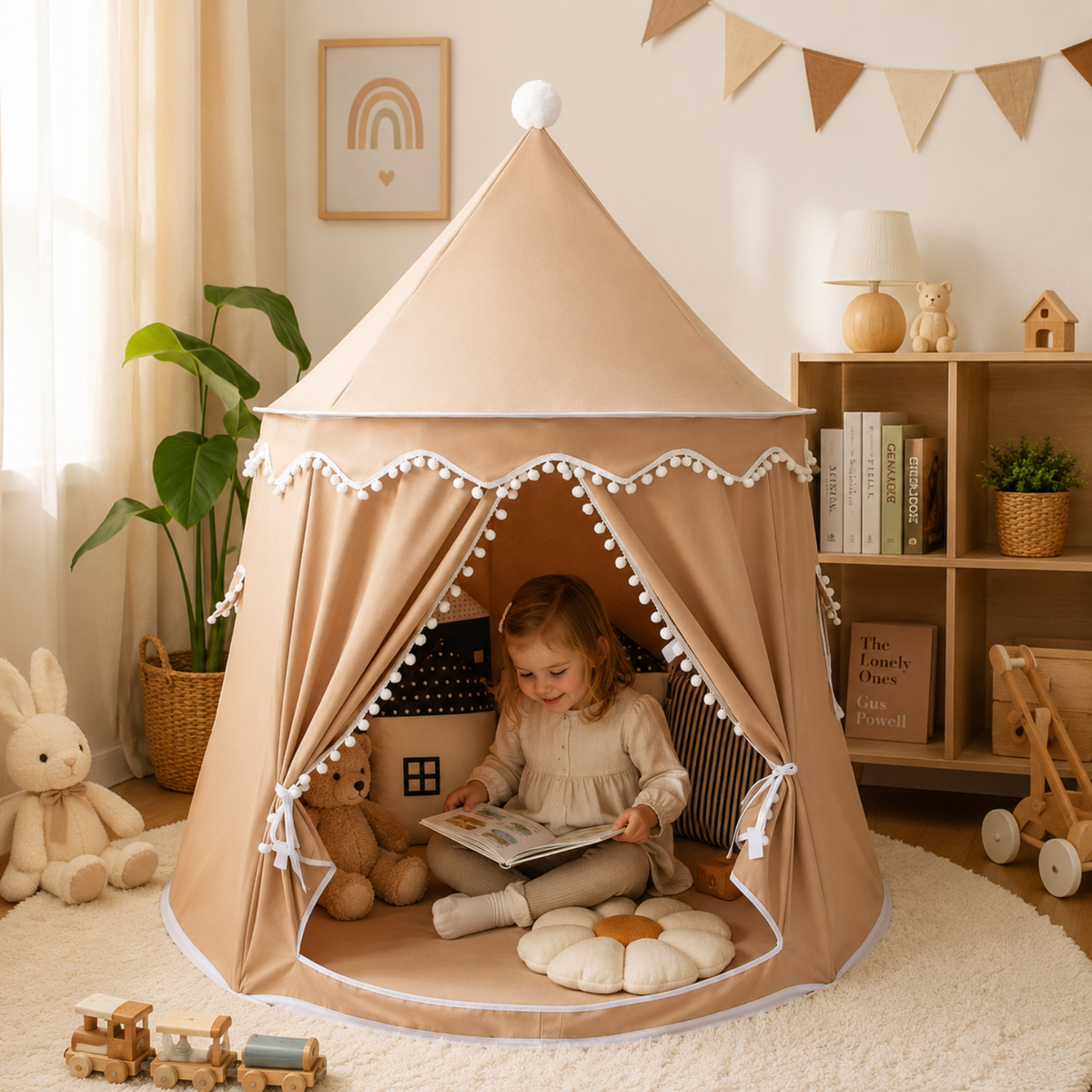 Kids Indoor Teepee Play Tent