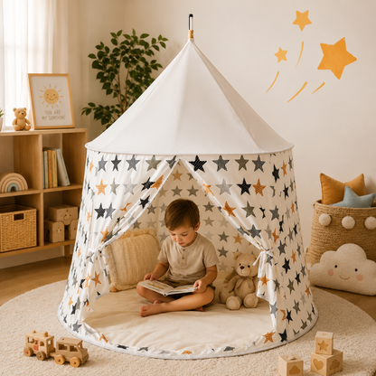 Kids Indoor Teepee Play Tent